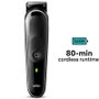 Braun All in One Style Kit Series 3 MGK3440 Recortadora 8 en 1 Negro y Gris